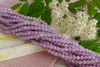 Jadeit / kamień naturalny / kula / 4mm / liliowy / około 90szt