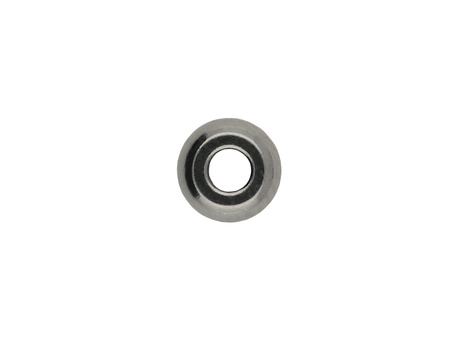 Płaska przekładka / stal chirurgiczna / 4mm / otwór 1.5mm / srebrny / 2szt