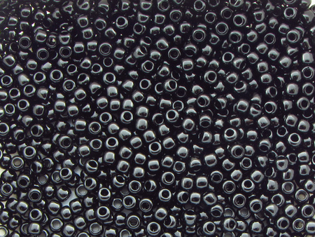 TOHO™ / Round 11/0 / Opaque / Jet / 10g / ~1100szt