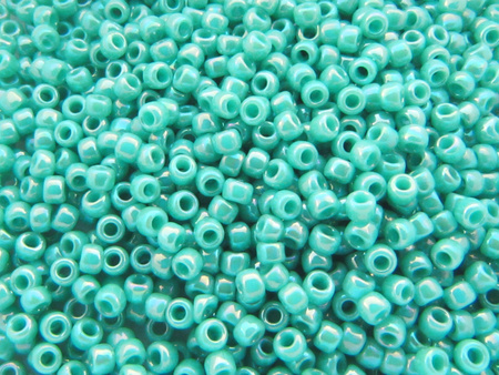 TOHO™ / Round 11/0 / Opaque Rainbow / Turquoise / 10g / ~1100szt