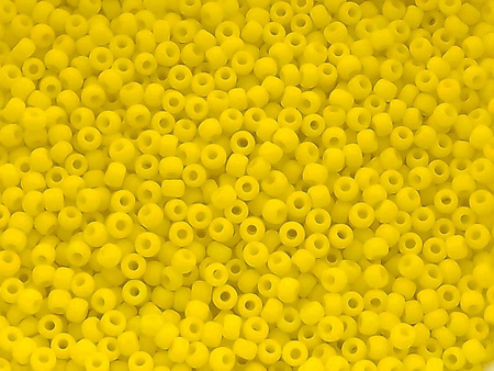 TOHO™ / Round 8/0 / Opaque-Frosted / Dandelion / 8/0 / 10g / ~410szt