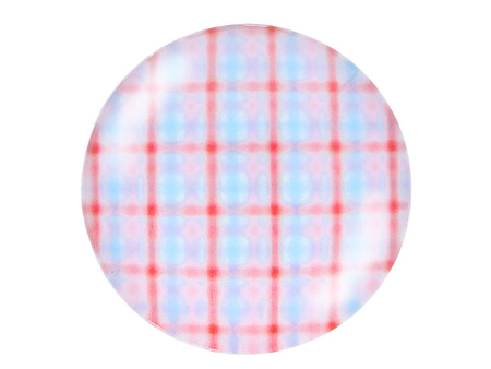 Kaboszon szklany z grafiką K14 PT1444 / multikolor / 14mm / 4szt