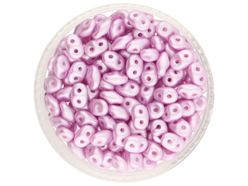 SuperDuo™ / 2.5x5mm / Pearl Coat / Lt Lilac / 10g / ~140szt
