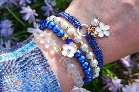 SeaStar™ / szklane perły / kula / 6mm / royal blue / około 150szt