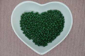 TOHO™ / Round / 8/0 / Opaque Pine Green / 10g / ~410szt