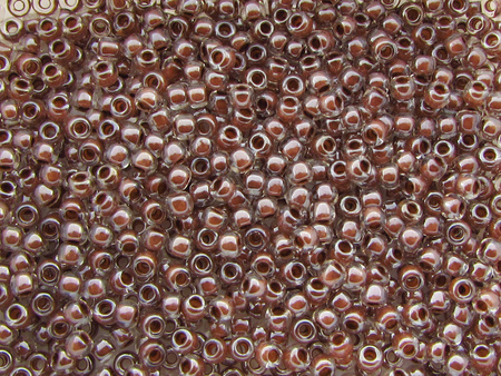 TOHO™ / Round 11/0 / Inside Color / Crystal Antique Plum Lined / 10g / ~1100szt