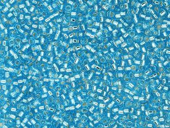 TOHO™ / Treasure 11/0 / Transparent Silver Lined / Aquamarine / 5g / ~960szt