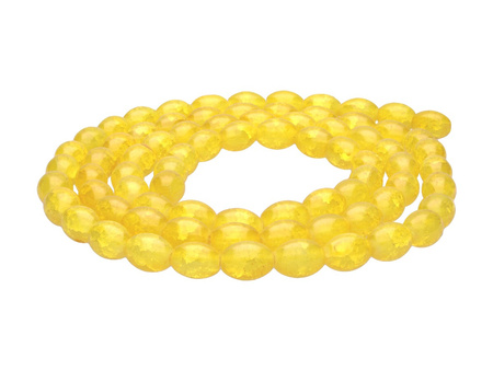Mistic™ / oliwka / 10x8mm / słoneczny żółty / 75szt