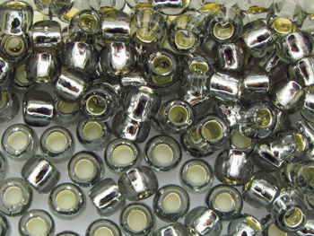 TOHO™ / Round 6/0 / Silver-Lined / Black Diamond / 10g / ~160szt