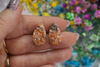 Jaspis leopard / kaboszony para / klasa AAA / 21x13x5mm / 2szt