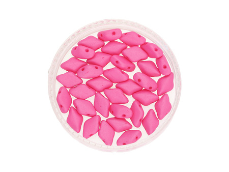GEMDUO™ / 8x5mm / Saturated Neon / Pink / 5g / ~35szt