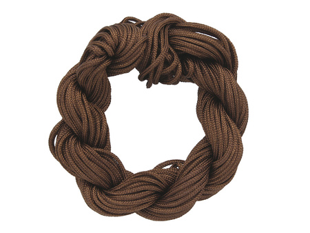 Mcord™/ Sznurek do makramy / nylonowy / 1.5mm / kakaowy / 13m