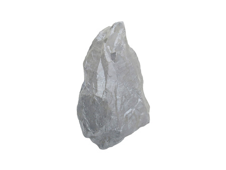 Kwarc tytanowy / grot nieregularny / 48x26x23mm / szary / 1szt