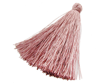 Chwost z nici nylonowych z połyskiem 45mm / kolor fioletowy, lawendowy / grubość główki 5mm / 1szt