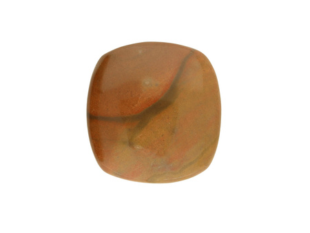 Jaspis / kaboszon / klasa AAA / 21mm / brązowy / 1szt