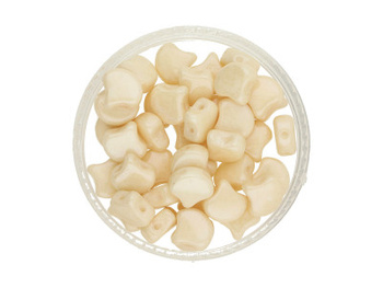 GINKO™ / 7.5x7.5mm / Luster Opaque / Champagne / 5g / ~20szt