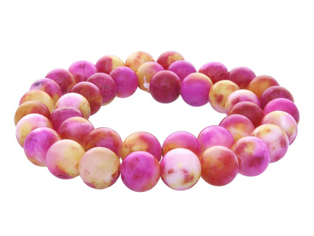 Jadeit / kula / 10mm / multikolor / 40szt