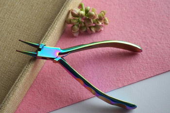 BEADSMITH™ CHROMA SERIES/ szczypce bociany / okrągłe końcówki / 14cm / 1szt