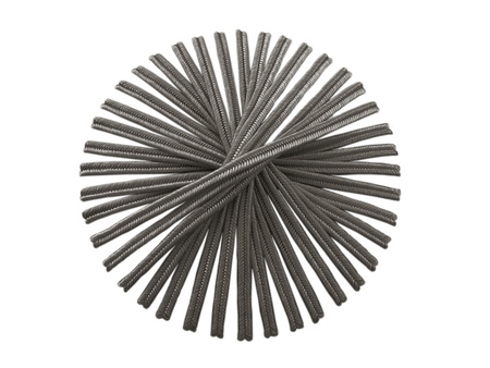 PEGA™ / sznurek do sutaszu / 100% wiskoza / 3mm / stalowy (kol. 4001) / 50m