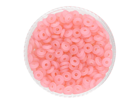O-Ring™ / Ring / 1x3.8mm / Matte Opal / Pink / 5g