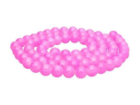 Mistic™ / kula / 8mm / neonowy róż / 100szt