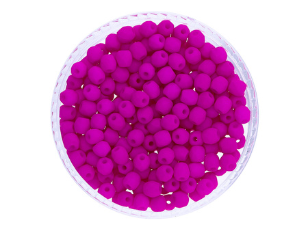 Firepolish™ / 3mm / Neon / Dark Purple / 40szt