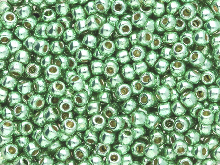 TOHO™ / Round 11/0 / PermaFinish Galvanized / Mint Green / 10g / ~1100szt