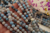 Amazonit mix / kula / 6mm / sznur / około 60szt