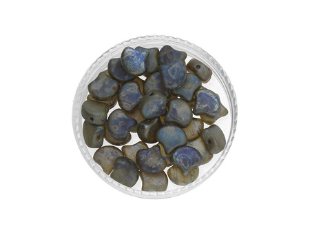 GINKO™ / 7.5x7.5mm / Matte / Tanzanite Rembrandt / 5g / ~20szt