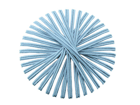 Sznurek do sutaszu, PEGA 61% acetat 39% wiskoza / jasny błękitny / 3mm / 2m