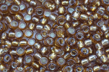 TOHO™ / Round / 8/0 / Silver-Lined Transparent Honey / 10g / ~410szt