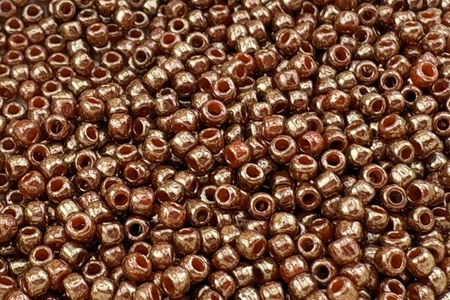 TOHO™ / Round / 11/0 / Gilded Marble Orange / 10g