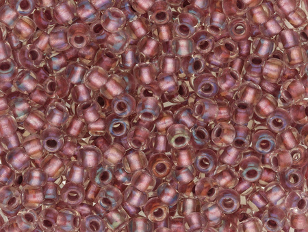 TOHO™ / Round 11/0 / Inside-Color/ Crystal-Rose Gold Lined / 10g / ~1100szt