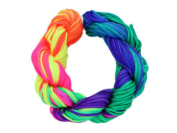 Mcord™ / Sznurek do makramy / nylonowy / 1.5mm / multikolor / 13m