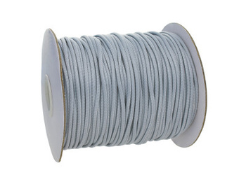 Sznurek powlekany / 3.0mm / szary / 40m