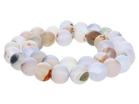 Agat Oceaniczny / kula / 4mm / 90szt