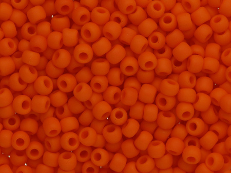 TOHO™ / Round / 11/0 / Opaque Frosted / Sunset Orange / 10g / ~1100szt