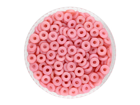 O-Ring™ / Ring / 1x3.8mm / Coral / Pink / 5g