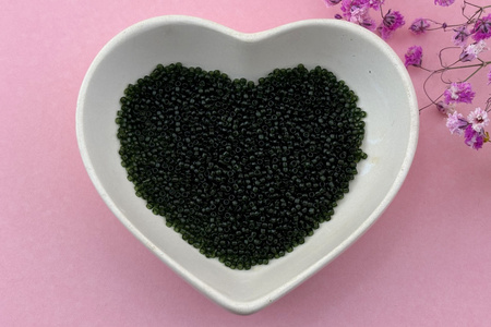 TOHO™ / Round / 15/0 / Transparent Olivine / 10g / ~1400szt