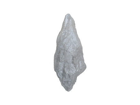 Kwarc tytanowy / grot nieregularny / 45x18x18mm / szary / 1szt