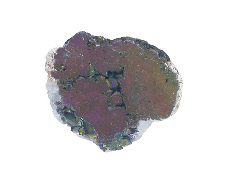 Agat druzy / plaster nieregularny / 31x26x8mm / multikolor / 1szt