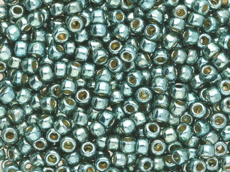 TOHO™ / Round 11/0 / PermaFinish Galvanized / Blue Slate / 10g / ~1100szt