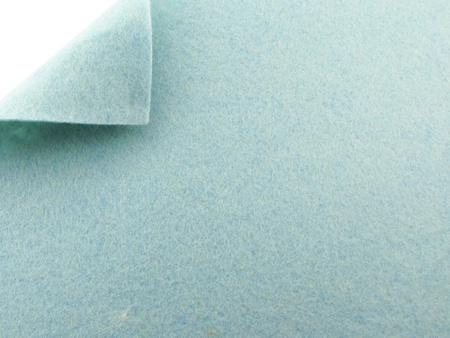 Filc poliestrowy w arkuszach, miękki techniczny / błękitny pastelowy / 20x30cm / 2.0mm / 1szt