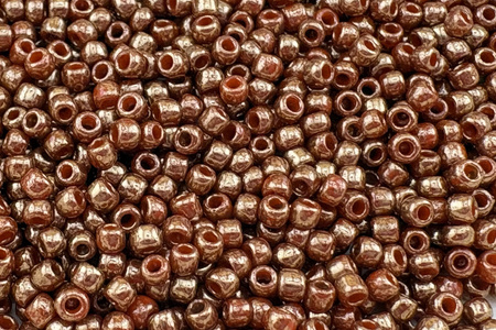 TOHO™ / Round / 11/0 / Gilded Marble White/ 10g