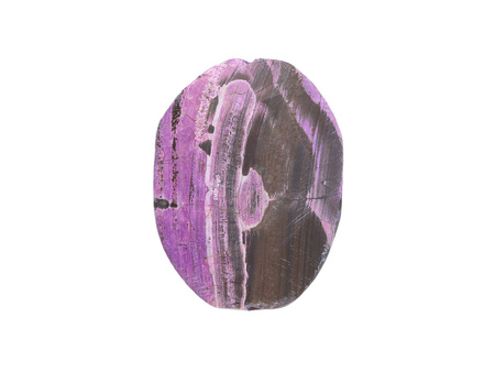 Jaspis Oceaniczny / plaster szlifowany nieregularny / 41x31x8mm / fioletowy / 1szt