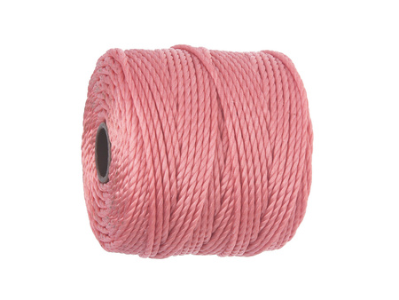 BEADSMITH™ / nić SuperLon™ Macrame / nylon / Tex 400 / Chinese Coral / 0.8mm / 32m