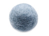Koraliki filcowe, szare / 38mm / 1szt
