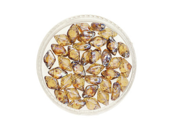 GEMDUO™ / 8x5mm / Rembrandt / Med Topaz / 5g / ~35szt