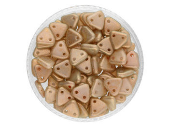 CZECHMATES™ / koraliki szklane / Triangle / 6mm / Halo Ethereal / Myrrh / 5g