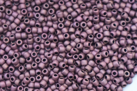 TOHO™ / Round / 11/0 / Frosted Dk Bronze / 10g / ~1100szt